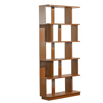 Trikiousd 5 tier Open Bookcase Storage Shelf for Living Room and Home Office