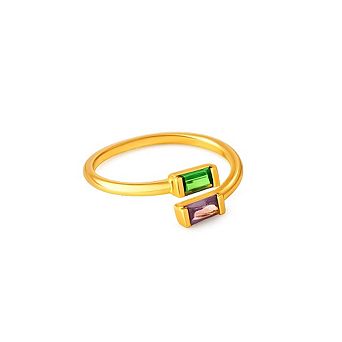 Adjustable Birthstone Ring for Women