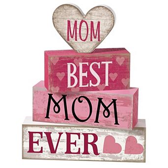 Mothers Day Wooden Decor Set