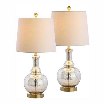 Glass Table Lamp Set of 2