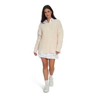 Perfect Me Oversized Crew Sweater