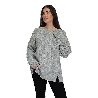 Perfect Me Oversized Crew Sweater