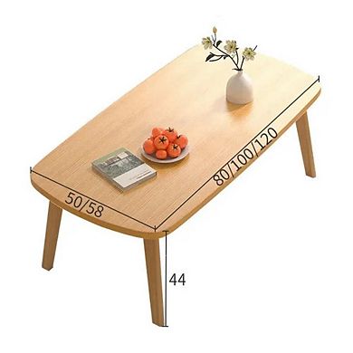 Folding Coffee Table Collapsible Wooden Mini Desk Multifunctional Foldable Coffee Tables