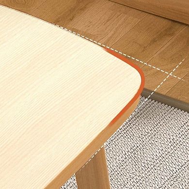 Folding Coffee Table Collapsible Wooden Mini Desk Multifunctional Foldable Coffee Tables