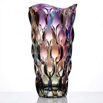 Crystal Glass Flower Vase Centerpiece