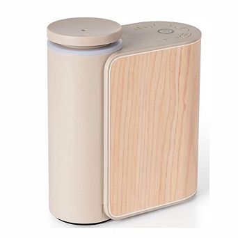 Waterless Essential Oil Diffuser Wood Cover LED