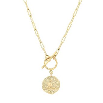 Gold Pendant Necklace