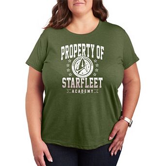 Plus Size Star Trek Property Of Starfleet Academy Graphic Tee