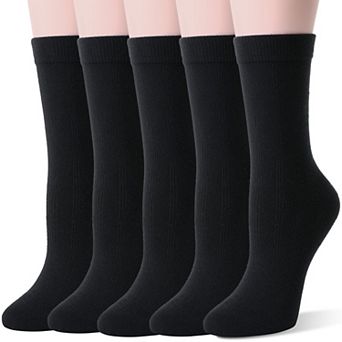 70 Merino Wool Boot Socks Warm Breathable Cozy Work Casual 5 Pack