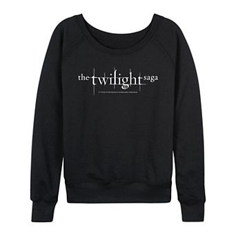 Women's The Twilight Saga Logo French Terry Long Sleeve Tee
