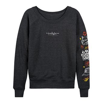 Women's The Twilight Saga Logo & French Terry Long Sleeve Tee