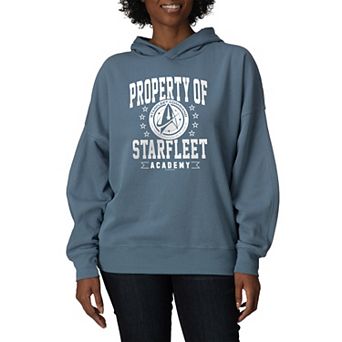 Women's Star Trek Property Of Starfleet Academy Oversized Fleece Hoodie Sweatshirt