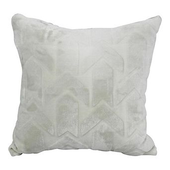 Blazing Needles Jacquard Throw Pillow with Insert