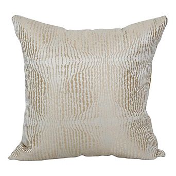Blazing Needles Jacquard Throw Pillow with Insert