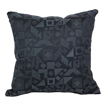 Blazing Needles Jacquard Throw Pillow with Insert