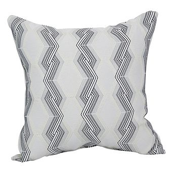 Blazing Needles Jacquard Throw Pillow with Insert