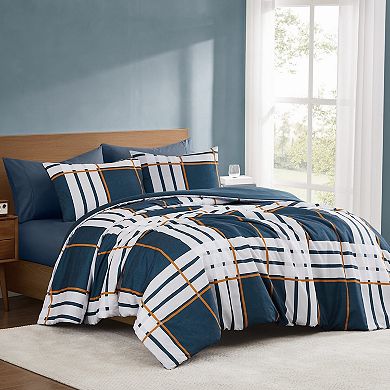 Truly Soft Plaid Microfiber Comforter Set
