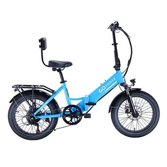 Gopowerbike Electric Folding Bike 20-inch Fat Tire 5 Pedal Assist Modes
