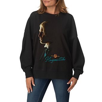 Women's The Hunger Games Haymitch Oversized Fleece Crew Sweatshirt