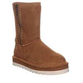Bearpaw Kimia Women's Suede Zip Ankle Boots