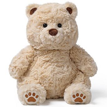 McHugs Forest Series Raffles Bear 9.8-inch Soft Weighted Plush Toy