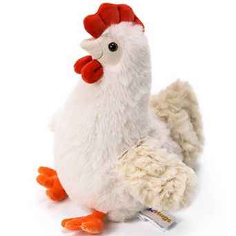 McHugs Farm Series Marshmallow Chicken 7-inch Soft Weighted Plush Toy