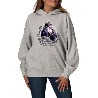 Women's The Twilight Saga "Edward & Bella Forever" Oversized Fleece Hoodie Sweatshirt