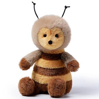 McHugs Garden Series Brownie Bee 7-inch Soft Weighted Plush Toy