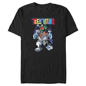 Big & Tall DC Comics Teen Titans Graphic Short Sleeve Crew Tee