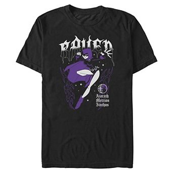 Big & Tall DC Comics Teen Titans Raven Graphic Tee