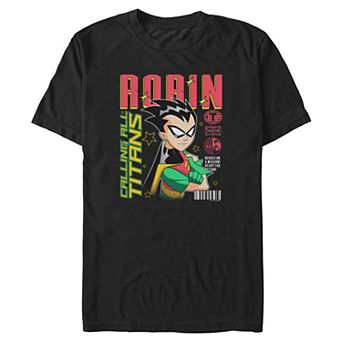 Big & Tall DC Comics Teen Titans Robin Epic Graphic Tee