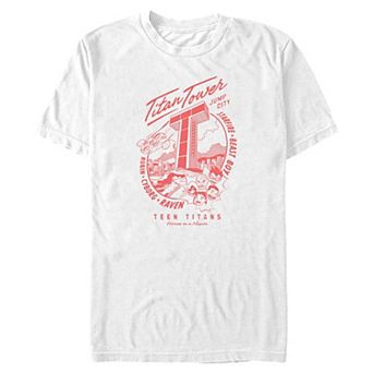 Big & Tall DC Comics Teen Titans Jump City Tower Graphic Tee