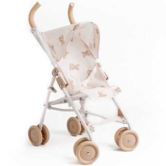 Roma Teddy Doll XL Umbrella Buggy Folding Push Stroller With Retractable Canopy