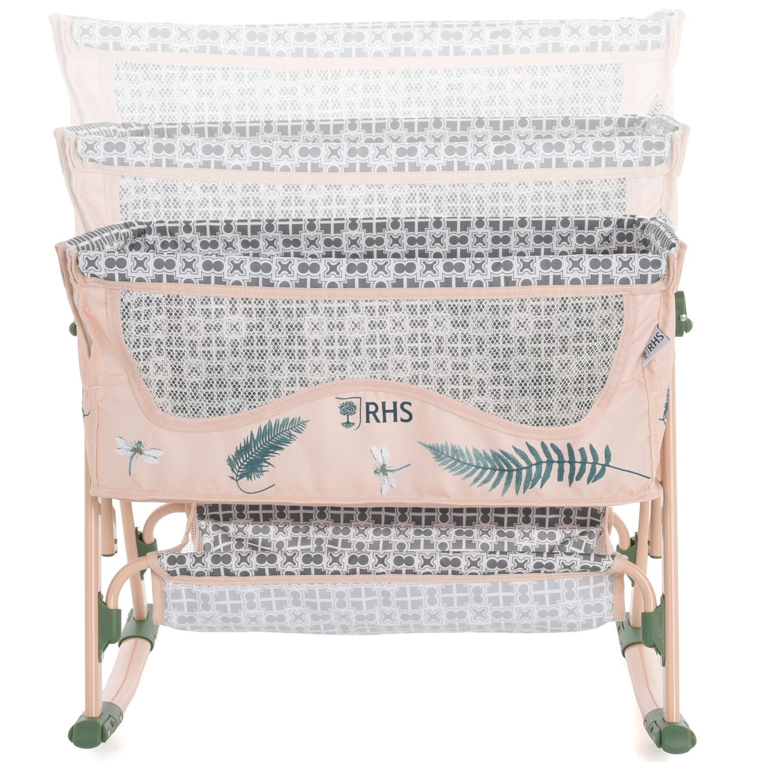 Детские аксессуары для кукол Roma RHS Doll Bedside Crib Rocking & Stationary Bedtime Accessory — фото 2