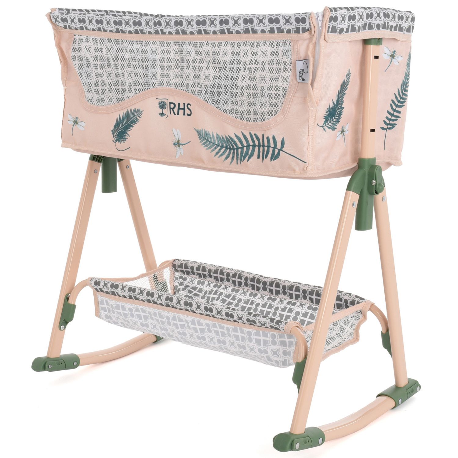 Детские аксессуары для кукол Roma RHS Doll Bedside Crib Rocking & Stationary Bedtime Accessory — фото 4