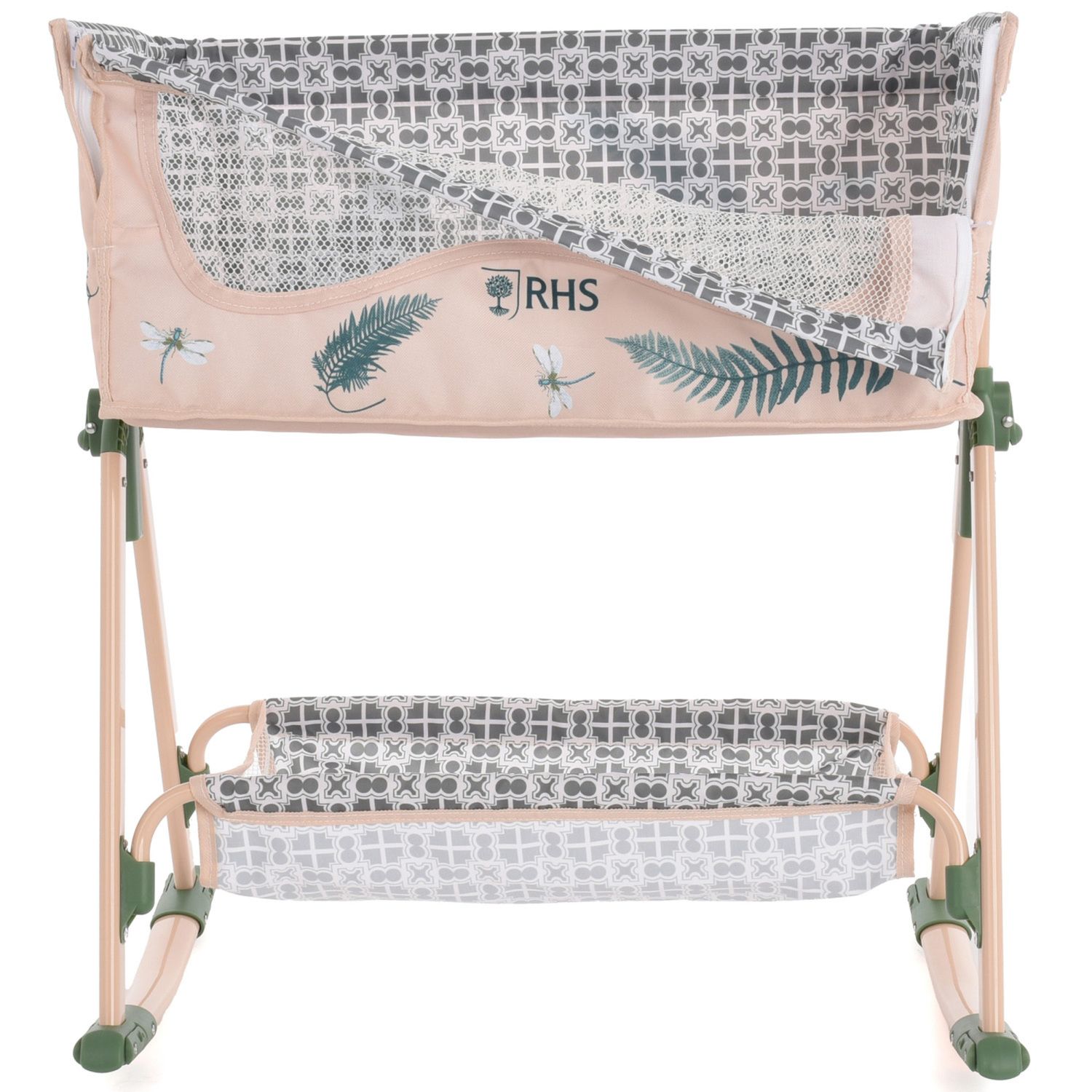 Детские аксессуары для кукол Roma RHS Doll Bedside Crib Rocking & Stationary Bedtime Accessory — фото 7