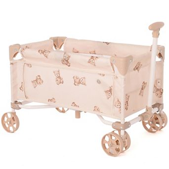 Roma Teddy Toy Wagon Push & Pull Cart Storage Accessory