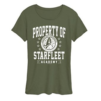 Women's Star Trek Property Of Starfleet Academy Graphic Tee