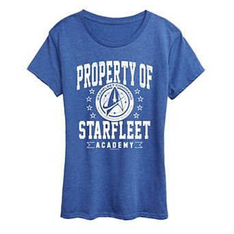 Women's Star Trek Property Of Starfleet Academy Graphic Tee