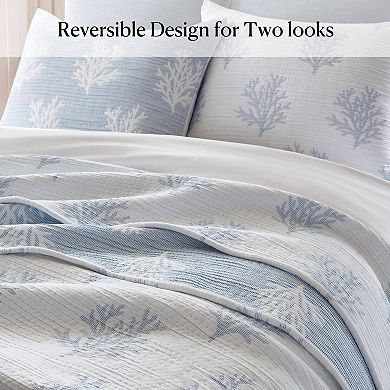 Harbor House Mia Reversible Jacquard 3-Piece Mini Quilt Set