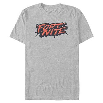Big & Tall Fortnite Paint Splatter Logo Graphic Tee