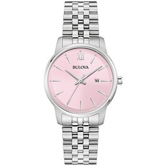Bulova Classic Women's 32 mm Stainless Steel Bracelet Watch - 96M178