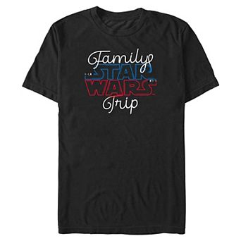 Big & Tall Family Trip Star Wars Graphic Tee
