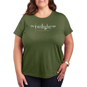 Plus Size The Twilight Saga Logo Graphic Tee