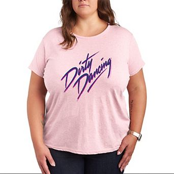 Plus Size Dirty Dancing Logo Graphic Tee