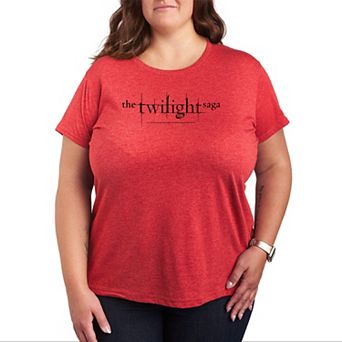 Plus Size The Twilight Saga Logo Graphic Tee