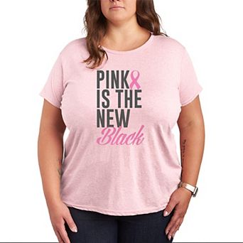 Plus Size Breast Cancer Awareness Graphic Tee