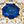Gold Tone Blue