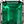 Silver Tone Green