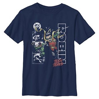 Boys 6-20 Teen Titans Robin Poster Graphic Tee